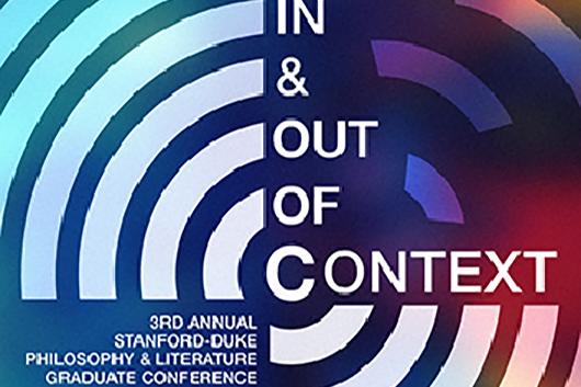 Poster for 3rd Annual Stanford-Duke Phil and Lit Conference